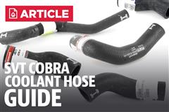SVT Cobra Coolant Hose Guide