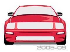 2005-2009 Mustang Axle Back Exhaust