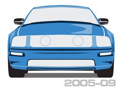 2005-2009 Mustang Headers