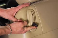 05-14 Mustang Seat Back Lever Knob Install