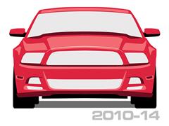 2010-2014 Mustang Body Side Moldings & Kits