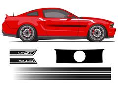2010-2014 Mustang Exterior Stripe Kits & Decals