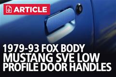 1979-1993 Fox Body Mustang SVE Low Profile Door Handles