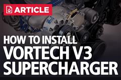1986-93 Mustang Vortech V3 Installation Instructions