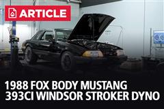 1988 Fox Body Mustang w/ 393ci Windsor Stroker Dyno