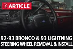 1992-1996 Ford Bronco Interior Parts - LMR