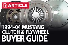 1994-2004 Mustang Clutch & Flywheel Buyer Guide