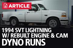 1994 Ford Lightning Dyno w/ Rebuilt Engine & Mild Cam