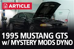 1995 Mustang GTS With Mystery Mods Dyno Run