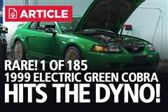 1999 Electric Green 4.6L Cobra Dyno