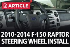 2010-2014 F-150 Raptor SVE Steering Wheel Install Guide