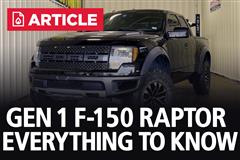 Gen 1 Ford Raptor: Everything You Need To Know