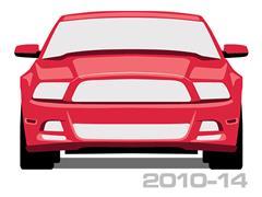 2010-2014 Mustang Paint