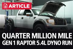 High Mileage 2010 F-150 Gen 1 Raptor Dyno Run!
