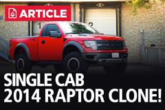 2014 F-150 Raptor Clone Single-Cab Build