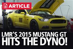 LMR's 2015 Mustang GT Dyno