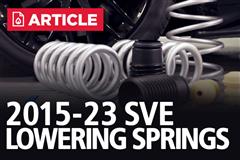 2015-23 Mustang SVE Lowering Springs