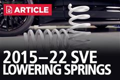 2015-22 Mustang SVE Lowering Springs