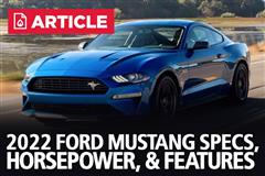 2022 Ford Mustang Specs, Horsepower, & Features