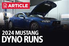 2024 Mustang GT Dyno 