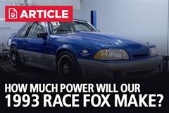 331 CID H/C/I Fox Body Mustang Dyno. How Much Will it Make? 