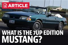 What Is The 7 Up Edition Mustang?