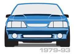 1979-1993 Fox Body Mustang Caster Camber Plates