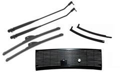 1979-1993 Fox Body Mustang Cowl Vent & Wipers