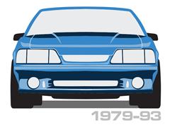 1979-1993 Fox Body Mustang Fog Lights