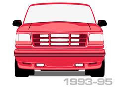 1993-1995 SVT Lightning Exterior Paint