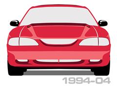 1994-2004 Mustang Caster Camber Plates
