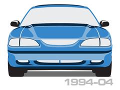 Mustang Headlights Lmr 1994 2004 Mustang Headlights