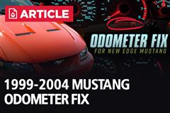 1999-2004 Mustang Odometer Fix