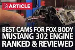 Best Cams For Fox Body Mustang 302 Engine | Ranked & Reviewed