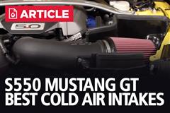 Best Cold Air Intake For S550 Mustang GT