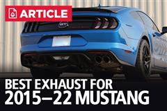 Best Exhaust For S550 Mustang GT