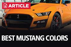 Best Mustang Colors