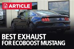 Best Exhaust For S550 Ecoboost Mustang 
