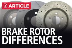 Drilled & Slotted Rotors Vs Regular Rotors