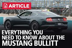 Everything You Need To Know About The Mustang Bullitt
