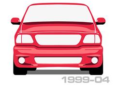 1999-2004 Ford Lightning Interior Paint