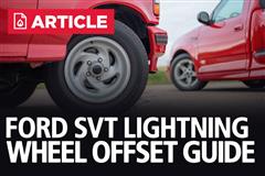 Ford Lightning Wheel Offset Guide