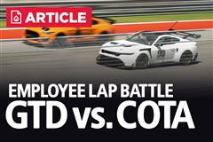 Ford Mustang GTD Takes On COTA | Employee Lap Battle