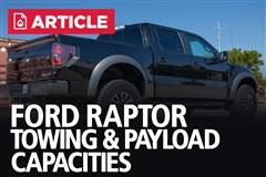 Ford Raptor Towing & Payload Capacities