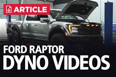 SVT F-150 Raptor Dynos