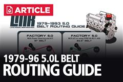 Fox Body Belt Routing & Serpentine Belt Length Guide