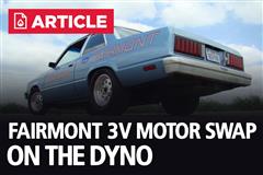 Fox Body Fairmont 3V Motor Swap Dyno