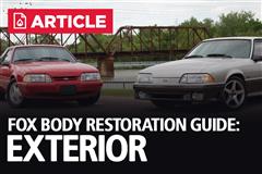Fox Body Mustang Restoration Guide: Exterior