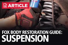 Fox Body Mustang Restoration Guide: Suspension