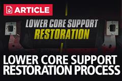Factory-Like Lower Core Support Repair for Fox Body, SN95, & New Edge Mustangs